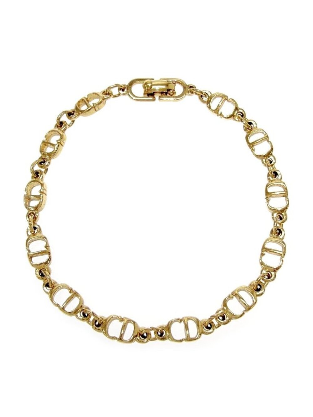 Dior CD Logo Bracelet Gold